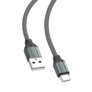 D-Fruit cable USB-A - USB-C 2m, grey (DF120)
