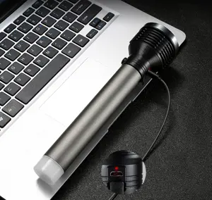 Platinet žibintuvėlis 5W 2400mAh, pilkos spalvos (45771)