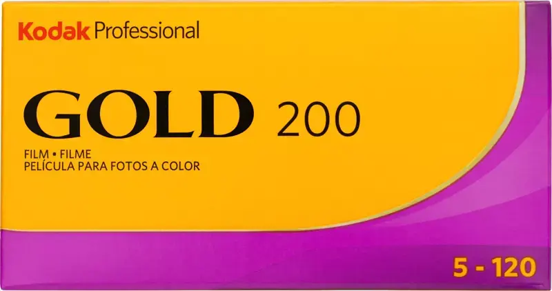 "Kodak" kino juosta Gold 200-120x5