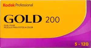 "Kodak" kino juosta Gold 200-120x5