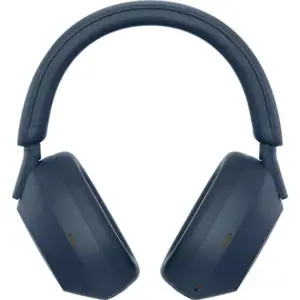 "Sony" WH-1000XM5, laidinis ir belaidis, skambučiai / muzika, 4 - 40000 Hz, 250 g, ausinės, mėlynos spalvos
