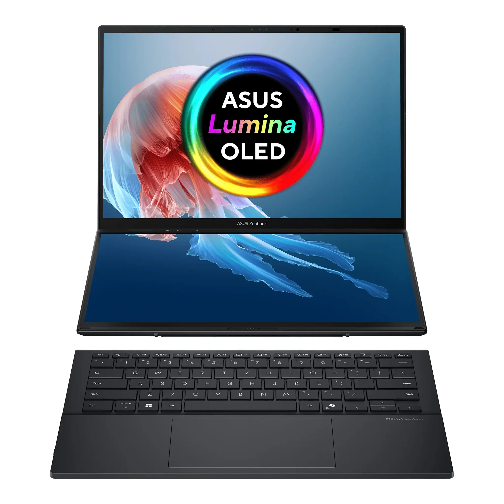 Nešiojamas kompiuteris ASUS Zenbook Duo UX8406CA-QL287W, 255H, 1000 GB, 14 Coliai, Windows 11 Home