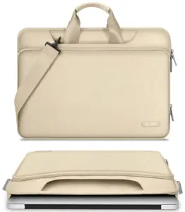 Tech-Protect laptop bag PocketBag 16", beige