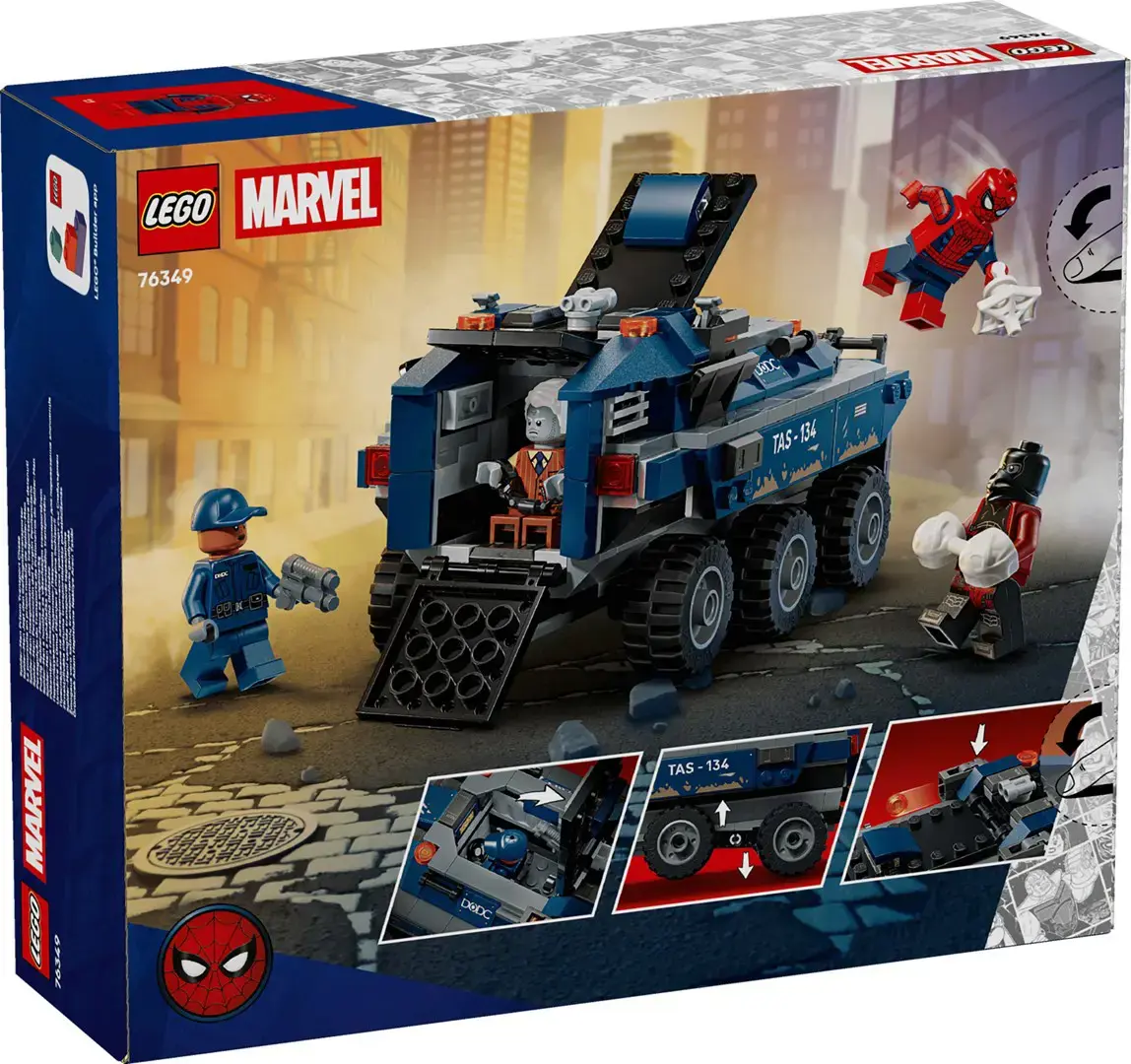 LEGO MARVEL 76349 Spider-Man Prison Transport Chase