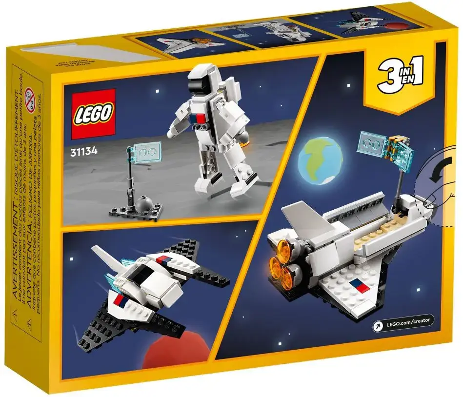 LEGO CREATOR 31134 ERDVĖLAIVIS