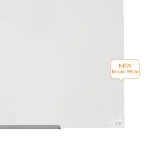 Stiklinė baltoji magnetinė lenta Nobo Impression Pro, plačiaekranė 57, 126x71 cm