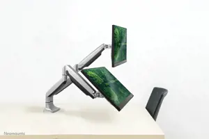 "Neomounts by Newstar" Pasirinkite "Neomounts" monitoriaus laikiklį ant stalo, tvirtinimo/prisukimo, 9 kg, 25,4 cm (10"), 81,3 cm (32"), 100 x 100 mm, sidabrinis