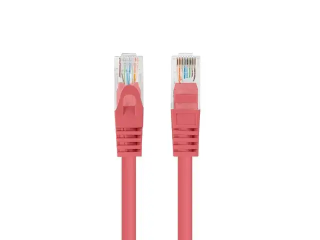 Fluke Passed Lanberg patchcord cat.6 UTP 1.5m red 10-pack