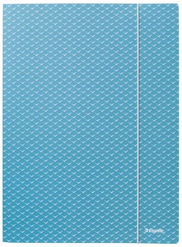 Aplankas dokumentams su gumele Esselte Colour'Breeze, A4, kartoninis, mėlyna