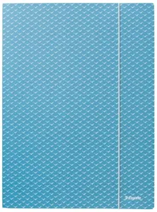 Aplankas dokumentams su gumele Esselte Colour'Breeze, A4, kartoninis, mėlyna