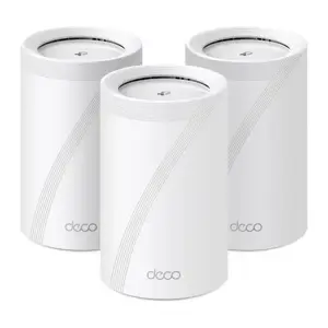 Wireless Router TP-LINK Wireless Access Point / Router 3-pack 9300 Mbps Mesh Wi-Fi 7 USB 3.0 4x2.5G…