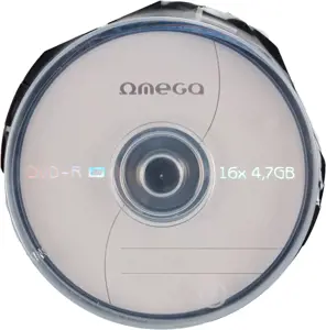Omega DVD+R 4,7 GB 16x 25 vnt.