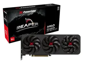 Vaizdo plokštė PowerColor Radeon RX 9070 XT 16 GB, GDDR6, RX9070XT 16G-A
