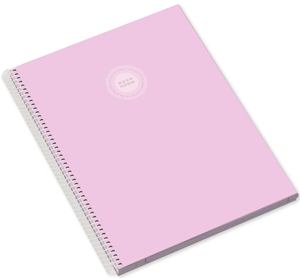 Bloknotas Ambar Campus Moonfklower Sq, A5, 80psl, 90gsm, kietas viršelis