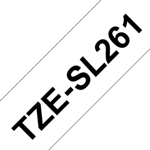 Brother TZE-SL261, Black on white, TZe, White, China, 5 year(s), Brother