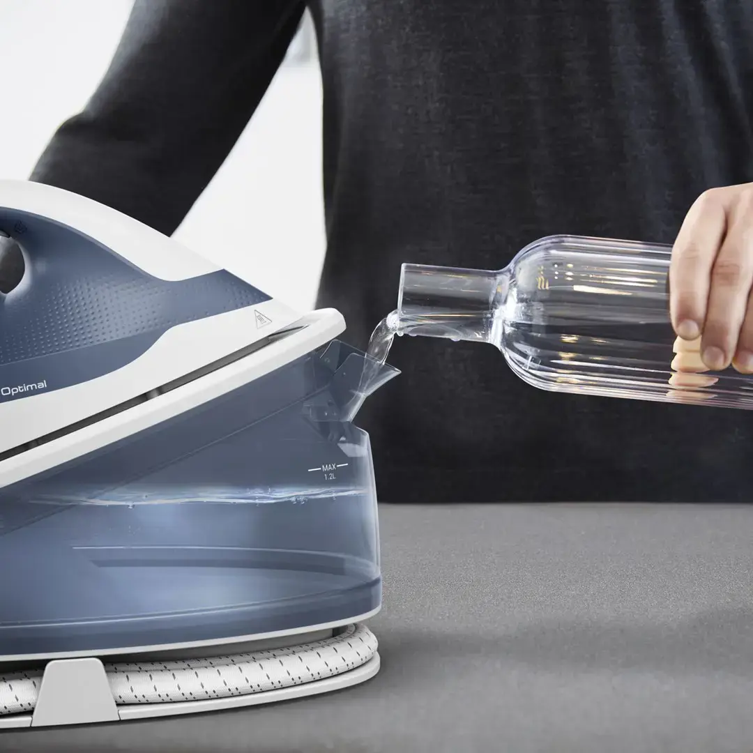Tefal Express Optimal SV4110 2200 W 1.2 L Ceramic Express Glide Blue, White