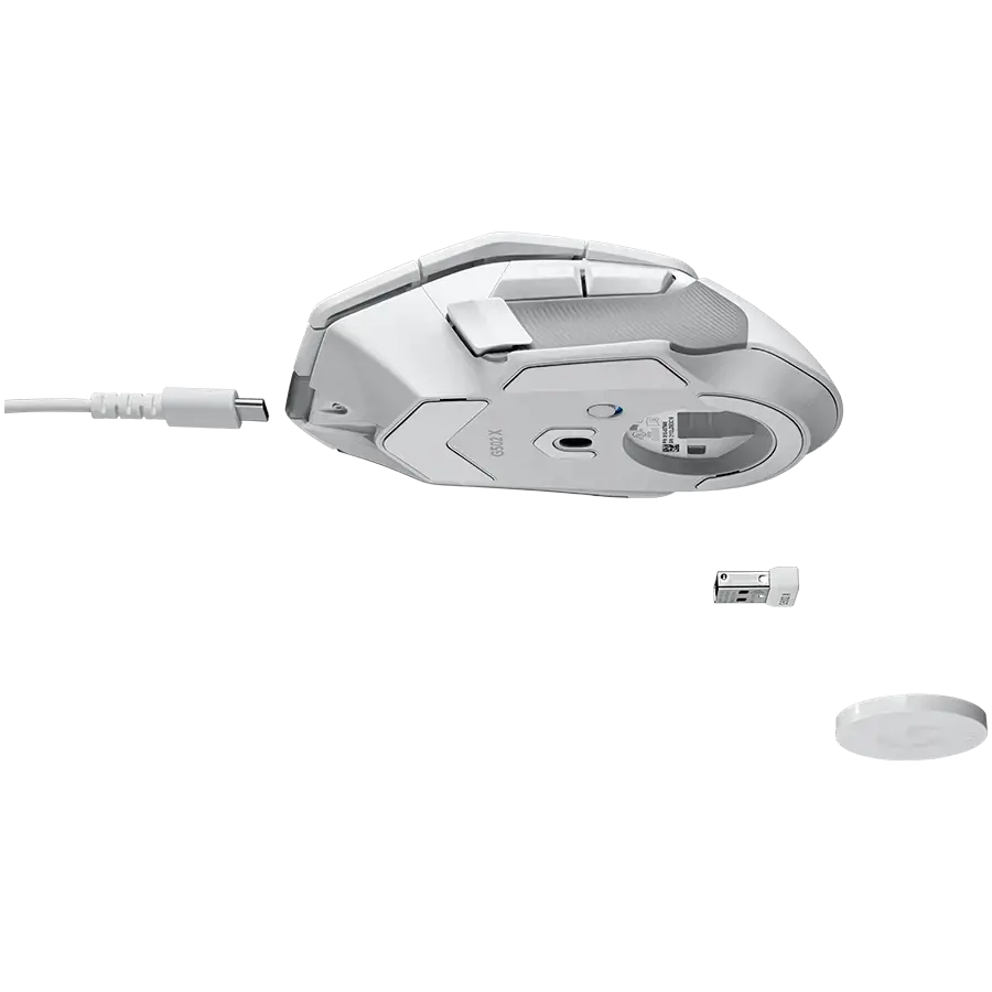 LOGITECH G502 X LIGHTSPEED - BALTAS/JUODAS - EER2