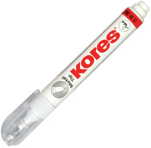 Korekcinis pieštukas KORES METAL TIP, 10 ml