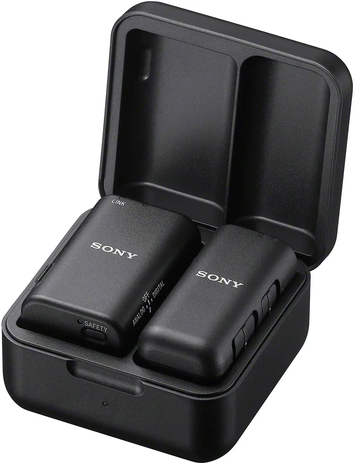 Sony ECM-W3S, Digital camera microphone, 24 bit, 48 kHz, Wired & Wireless, Bluetooth/3.5 mm, 150 m