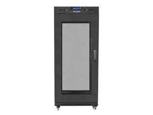 LANBERG laisvai stovinti 19 colių spinta 27U 600x800 su tinklinėmis durimis LCD plokščia pakuotė ju…