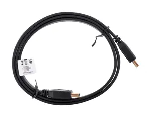 LANBERG CA-HDMI-21CU-0010-BK "Lanberg" kabelis HDMI M/M V2.0 1M juodas plokščias