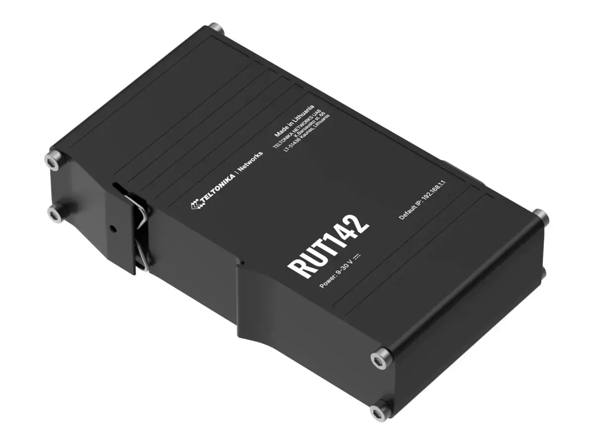 TELTONIKA RUT142 IOT ROUTER 2X 10/100 RJ45 WIFI RS232