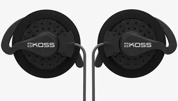 "Koss" belaidės ausinės KSC35, mikrofonas, juodos spalvos