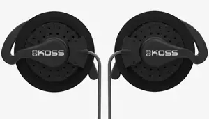 "Koss" belaidės ausinės KSC35, mikrofonas, juodos spalvos