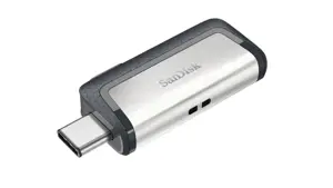 "SanDisk Ultra Dual Drive" USB Type-C atmintinė 128 GB; EAN:619659142063
