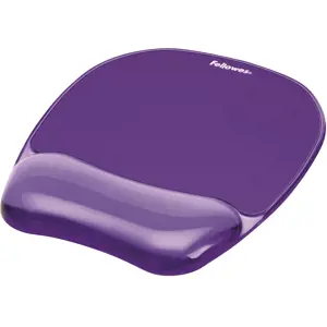 "Fellowes" 9144104, violetinė, vienspalvė, gelinė, plastikinė, riešo atrama