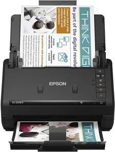 "Epson WorkForce ES-500WII", 215,9 x 6069 mm, 600 x 600 DPI, 30 bitų, 24 bitų, 35 psl.