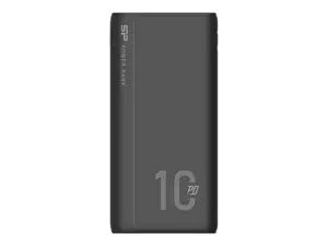 Silicon Power QP15, 10000 mAh, ličio polimeras (LiPo), greitasis įkrovimas 3.0, 18 W, juodas