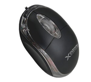 EXTREME XM102K CAMILLE 3D WIRED OPTICAL MOUSE USB BLACK