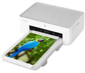 "Xiaomi" momentinių nuotraukų spausdintuvo 1S rinkinys ES spalvotas, terminis, "Wi-Fi", baltas
