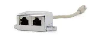GEMBIRD NCA-SP-02 Gembird LAN prievadų skirstytuvas, FTP, 2x RJ45