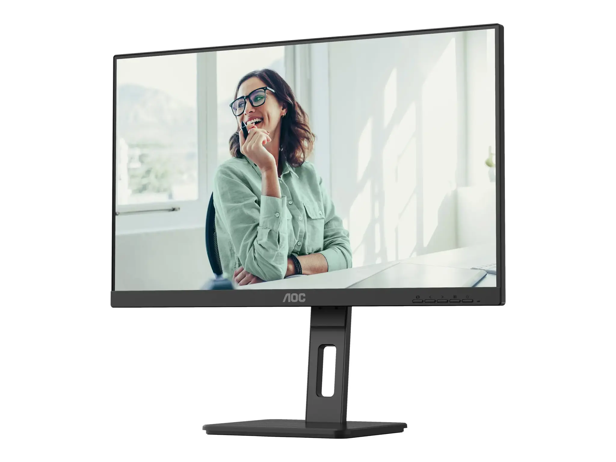 Monitorius AOC 24P3CV 23.8inch IPS TFT 1920x1080 HDMI DP USB Black