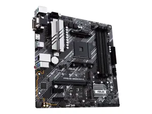 ASUS PRIME B550M-A, AMD, "Socket AM4", 3 kartos "AMD Ryzen™ 3", 3 kartos "AMD Ryzen 5", 3 kartos "AMD Ryzen™ 7", 3 kartos..., DDR4-SDRAM, 128 GB, DIMM