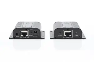 DIGITUS HDMI ilgintuvas 50 m tinklo kabeliu CAT 6/6a/7 EDID 1x HDMI kilpa FHD 1080p