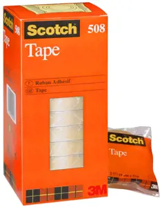 Lipni juosta SCOTCH 508, skaidri, 19mmx33m, 1 vnt.