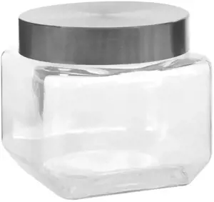 Indai su sidabrinės spalvos dangteliais, 6vnt., 800ml