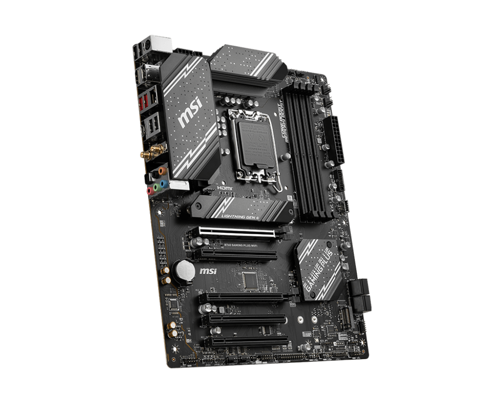 MSI B760 GAMING PLUS WIFI, "Intel", LGA 1700, "Intel® Celeron®", "Intel® Pentium® Gold", DDR5-SDRAM, 192 GB, DIMM