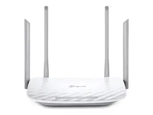 TP-Link Archer C50, "Wi-Fi 5" (802.11ac), dviejų dažnių (2,4 GHz / 5 GHz), Ethernet LAN, 4G, baltas, stalinis maršrutizatorius