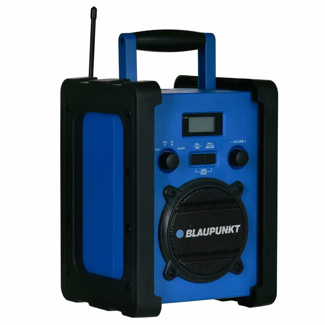 Mobilusis radijas BLAUPUNKT PP30BT JOBSITE Statybinis radijas Mėlyna, juoda