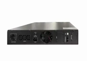 GEMBIRD EG-UPSRACK-10 UPS Energenie Rack 19 colių 3.4U 1000VA Pure Sine 3xIEC 1xSchuko 230V LCD