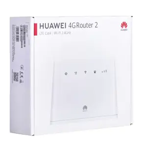 "Huawei B311-221 LTE White", "Wi-Fi 4" (802.11n), vienos juostos (2,4 GHz), Ethernet LAN, 4G, baltas, stalinis maršrutizatorius