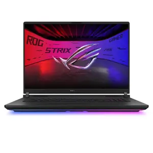 ASUS ROG Strix SCAR 18 G835LXG-U9644X Intel Core Ultra 9 290HX Plus Laptop 45.7 cm (18") 4K Ultra HD 64 GB DDR5-SDRAM 4 TB SSD NVIDIA GeForce RTX 5090 Wi-Fi 7 (802.11be) Windows 11 Pro Black