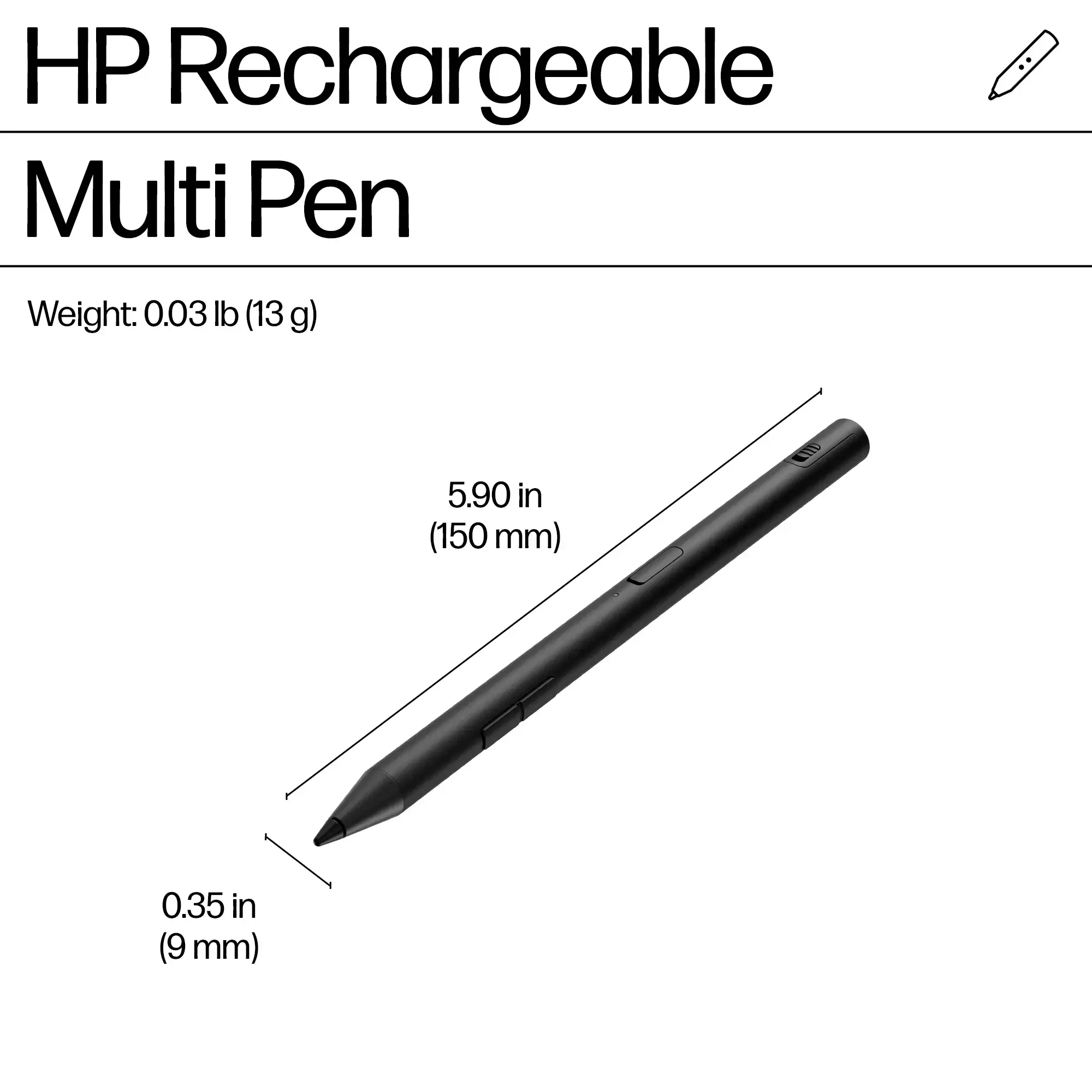 HP 700 Rechargeable Multi Pen