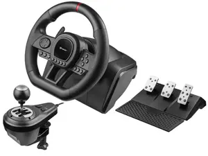 Tracer TRAJOY47345 Gaming Controller Black Steering Wheel + Pedals PlayStation 4, PlayStation 3, Xb…