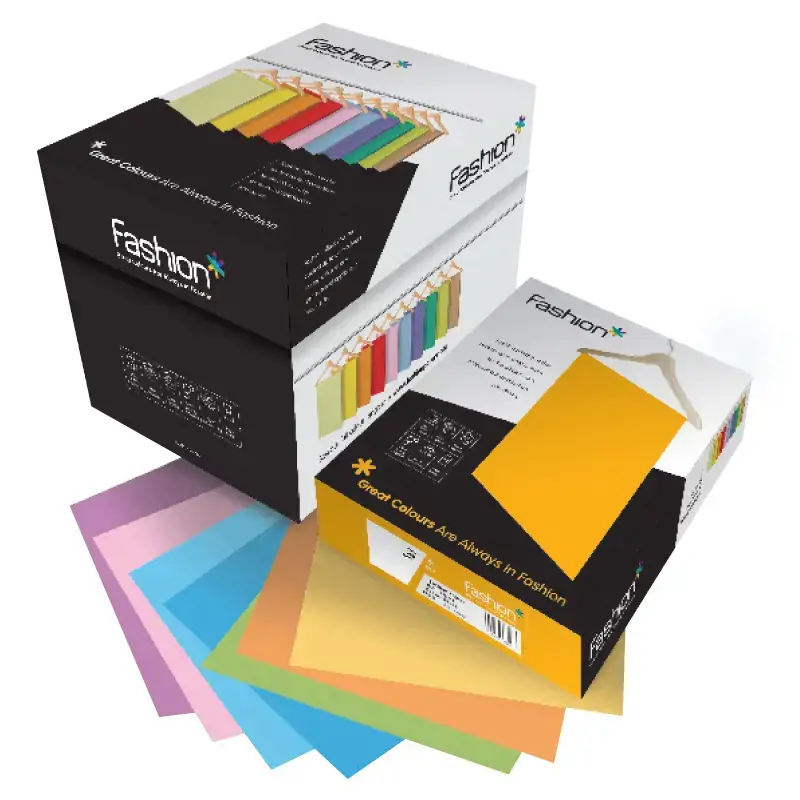 Spalvotas popierius IMAGE COLORACTION, A4, 7 spalvos, 80 g/m2, 70  lapų, pastelinės spalvos