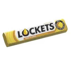 Pastilės LOCKETS Honey & Lemon, 41 g